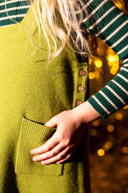 POCKET DRESS - GREEN
