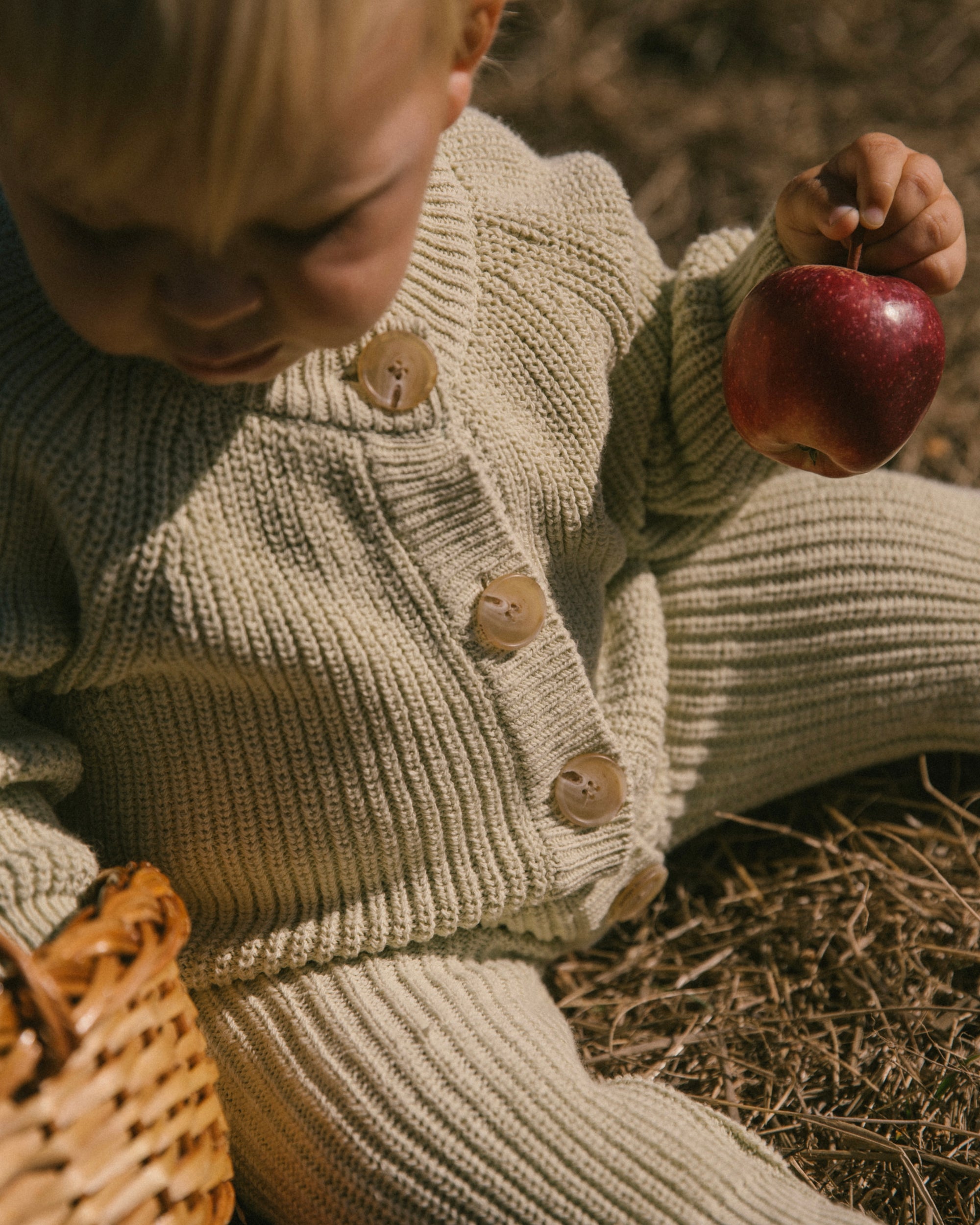 Button knit jumpsuit - Brown [EARTH THE ARCHIVE] (26AW)