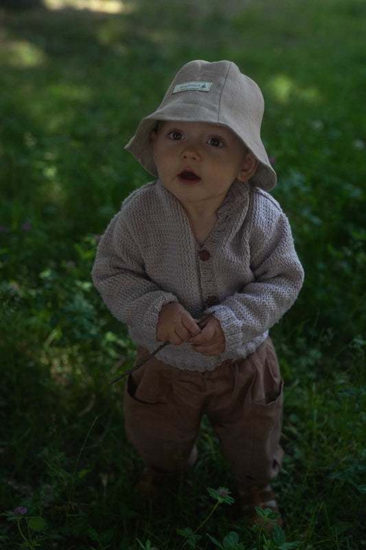 【オーダー会】LINEN TULIP HAT [SHOMKA] 【2026年4月中旬以降順次発送】