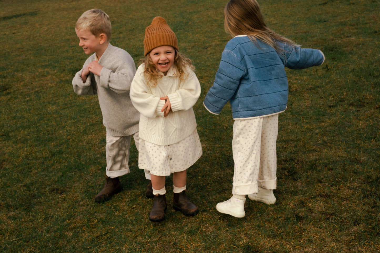Ribbed Pixie Beanie - Toast [GROWN](25KIDS CLUB)