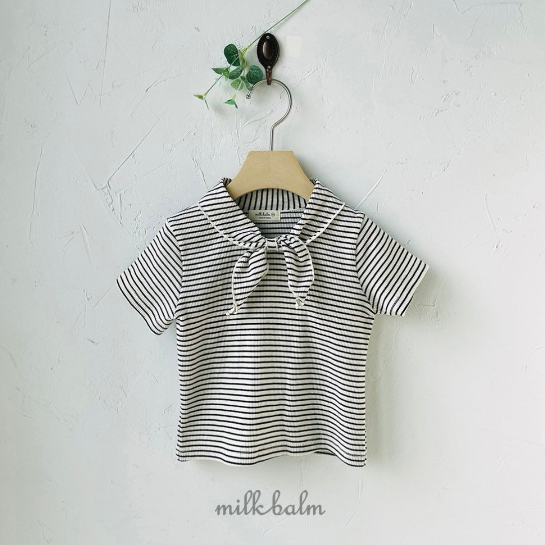 [milk balm] milk marine tee (black) - SS24