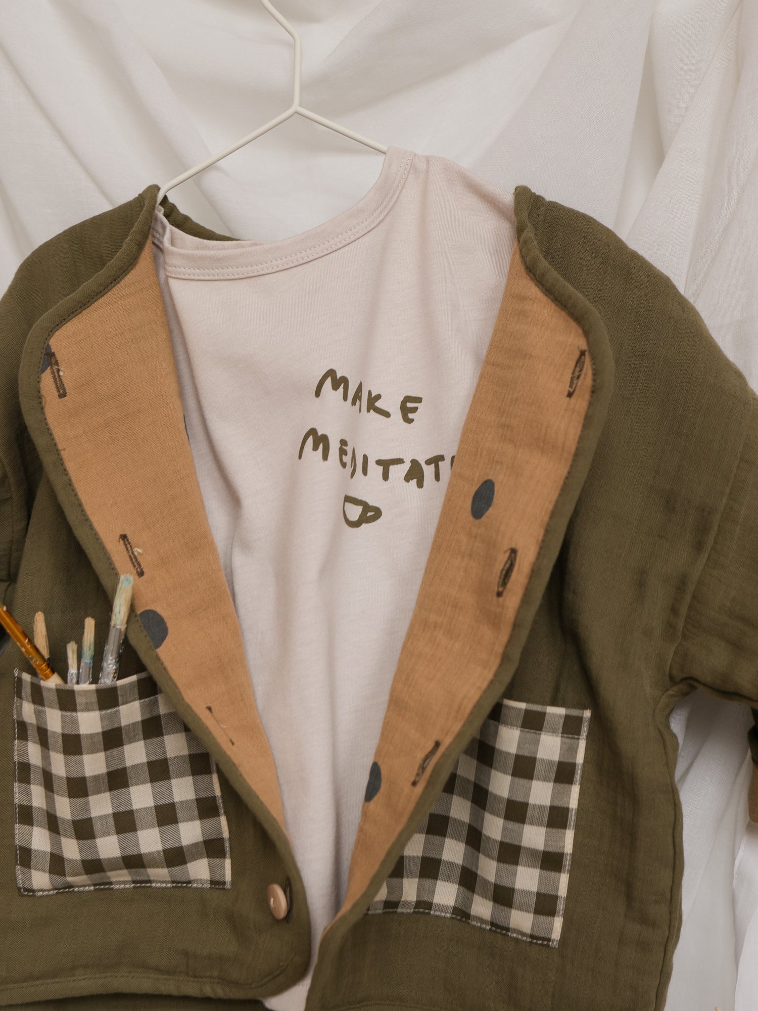 Make Meditate. Boxy T-shirt [organic zoo] (24SS)