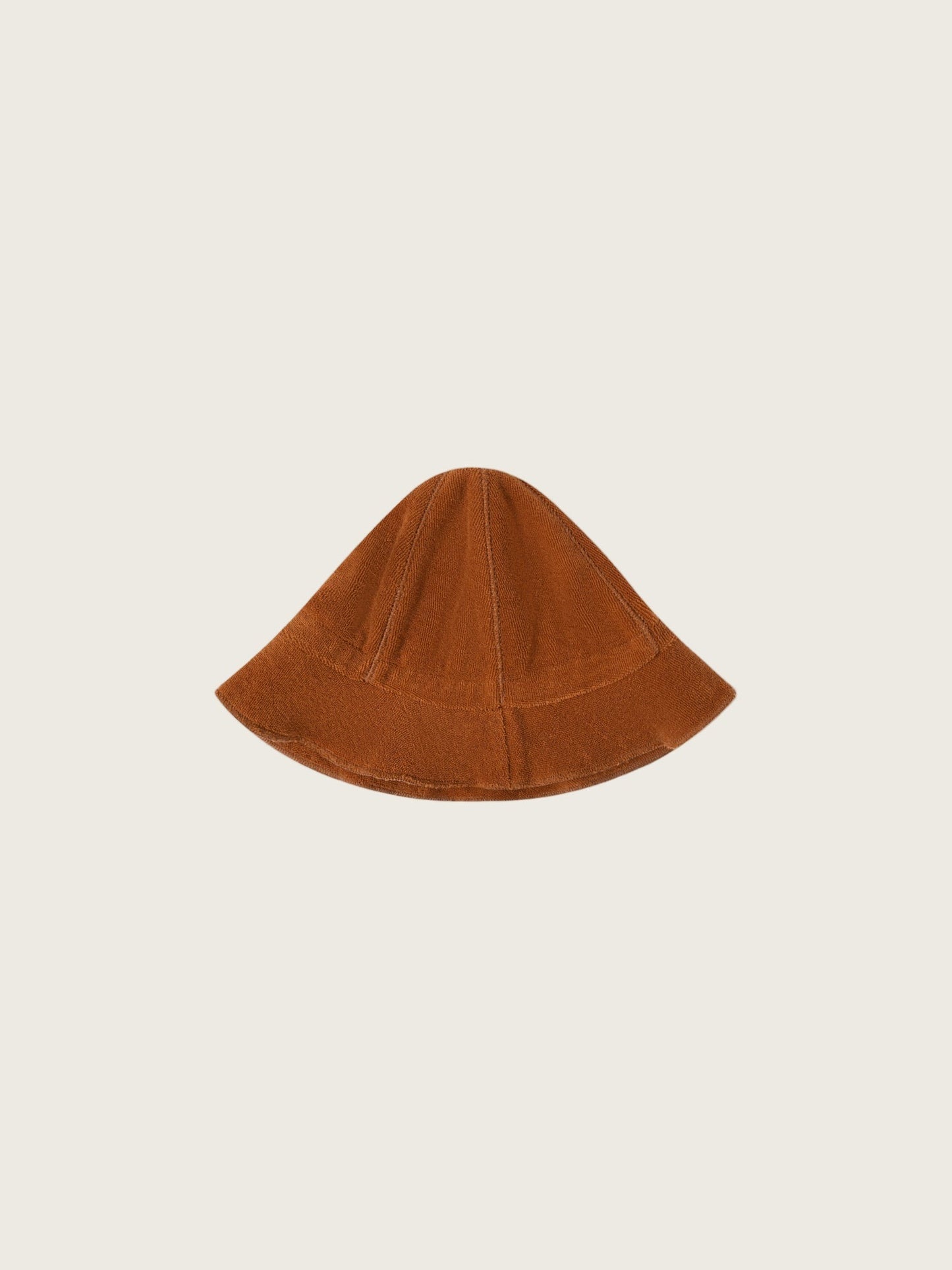 TERRACOTTA TERRY SUN HAT [organic zoo]