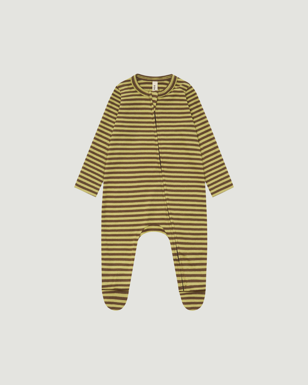 Chicory Stripes Zip Sleepsuit [Organic Zoo](26AW)drop1