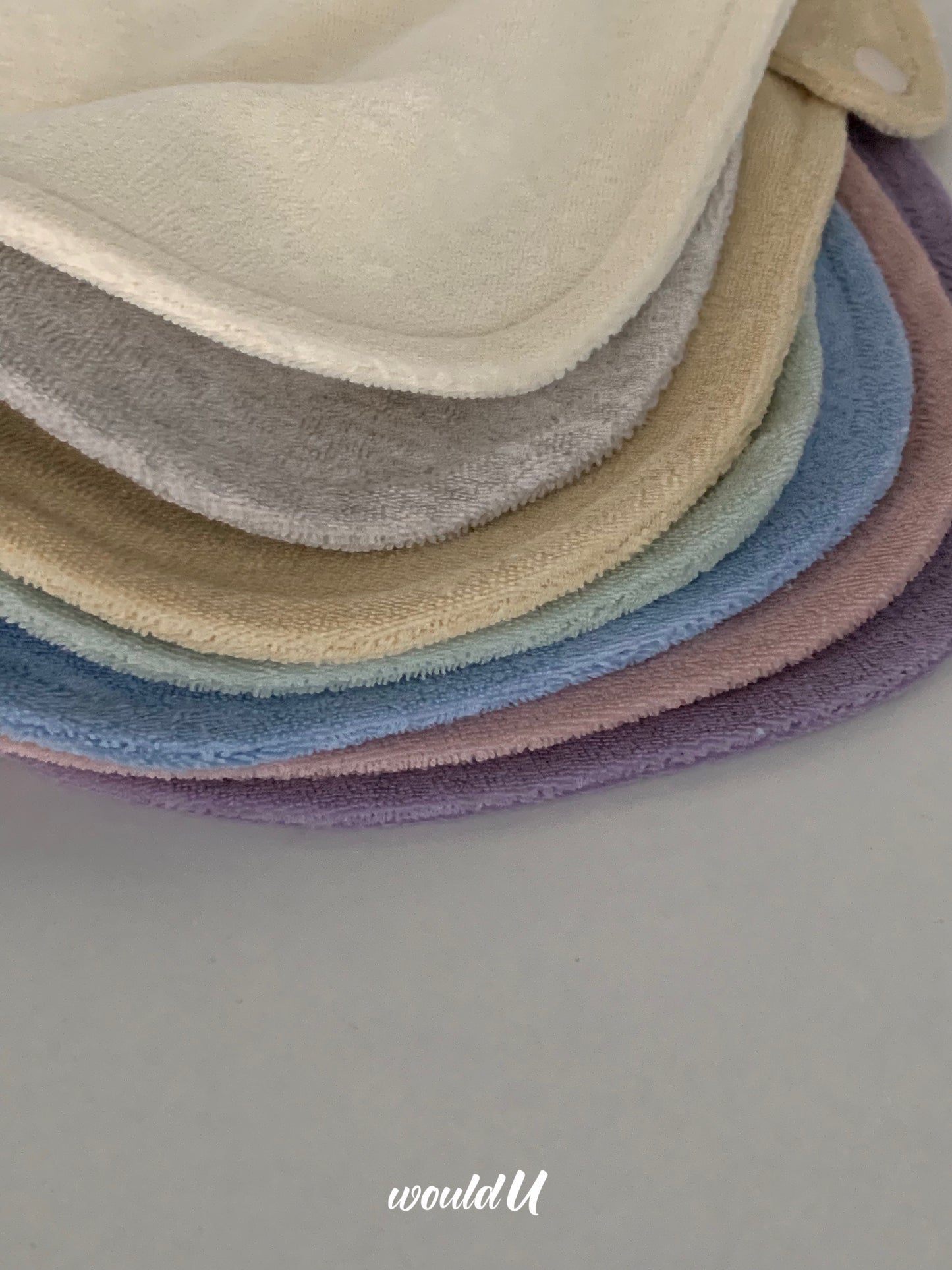 【オーダー会】cloud terry bibs [wouldU]【2025年11月下旬以降順次お届け予定】