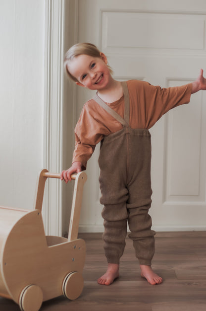 Retro Roomy Footless Tights - Peanut Blend [SILLY Silas]