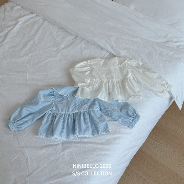 【予約販売】Little Princess Blouse [NINIBELLO] (26SS)【2026年2月下旬以降順次発送】