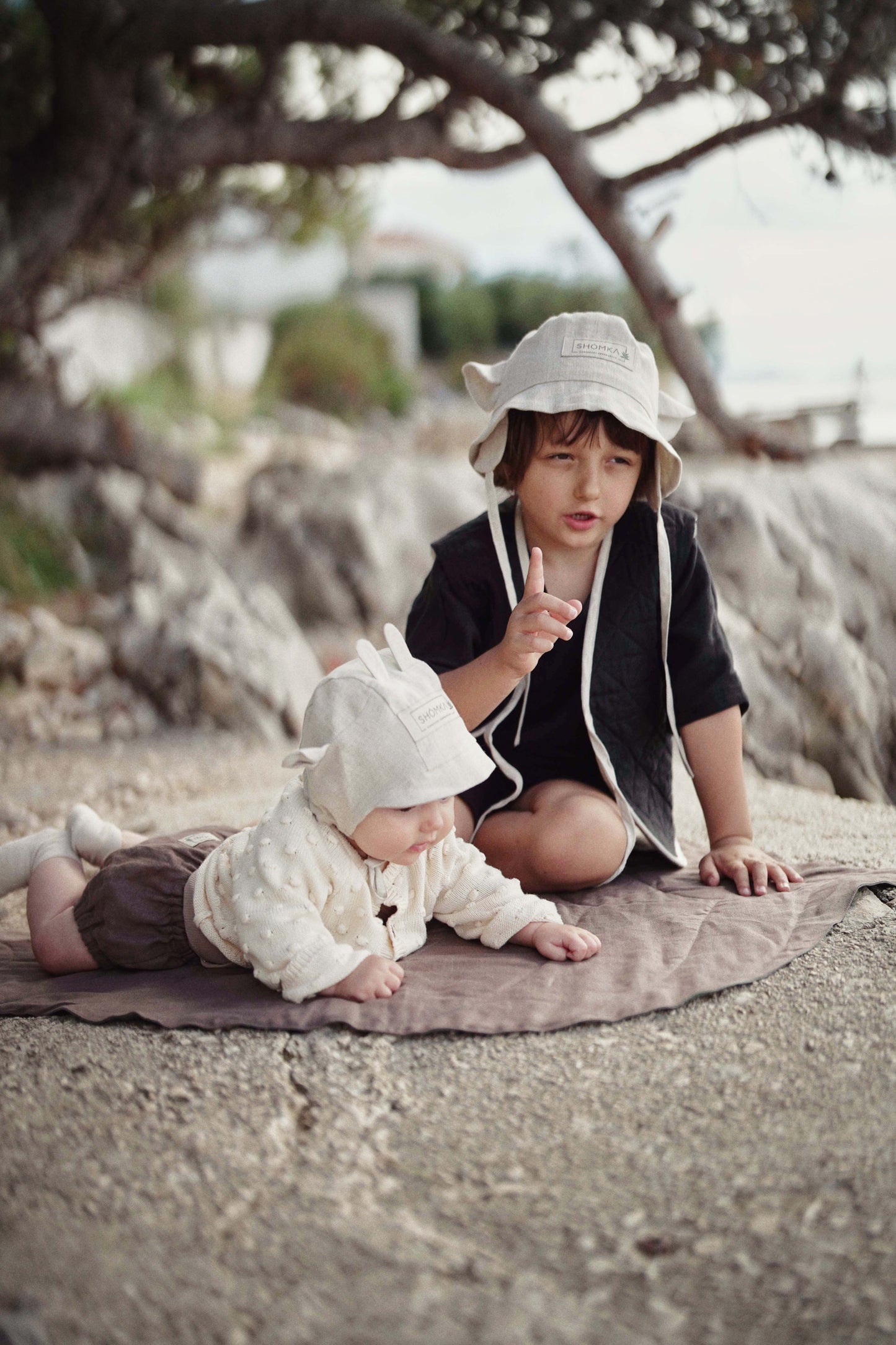 【オーダー会】'GOAT' LINEN BONNET [SHOMKA] 【2026年4月中旬以降順次発送】