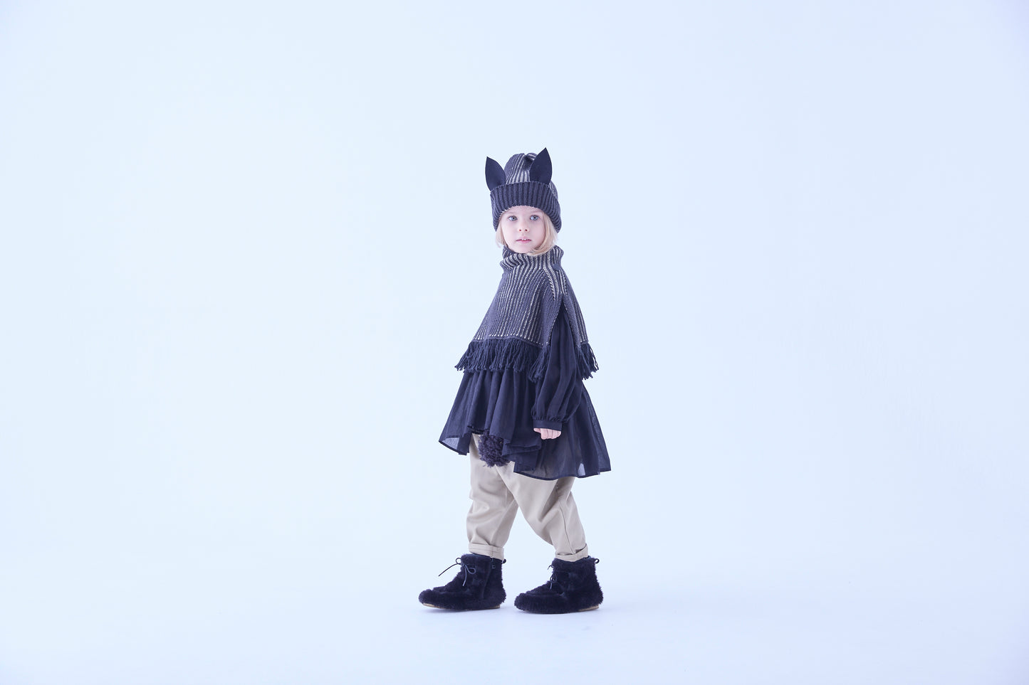 Beast Beanie Ⅱ by CA4LA - Black [eLfinFolk / エルフィンフォルク] (25AW•Drop2) 【2025年9月中旬以降発送予定】