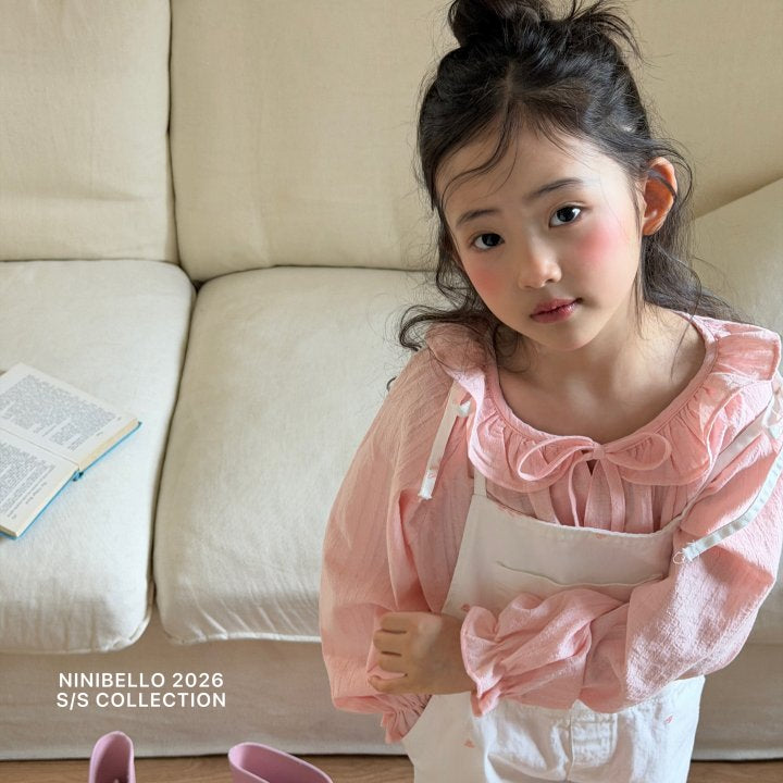 【予約販売】Blossom Blouse [NINIBELLO] (26SS)【2026年2月下旬以降順次発送】