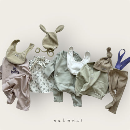 【予約商品】bebe-smoke bloomer set [Oatmeal] (26SS)【2026年3月中旬以降順次発送】