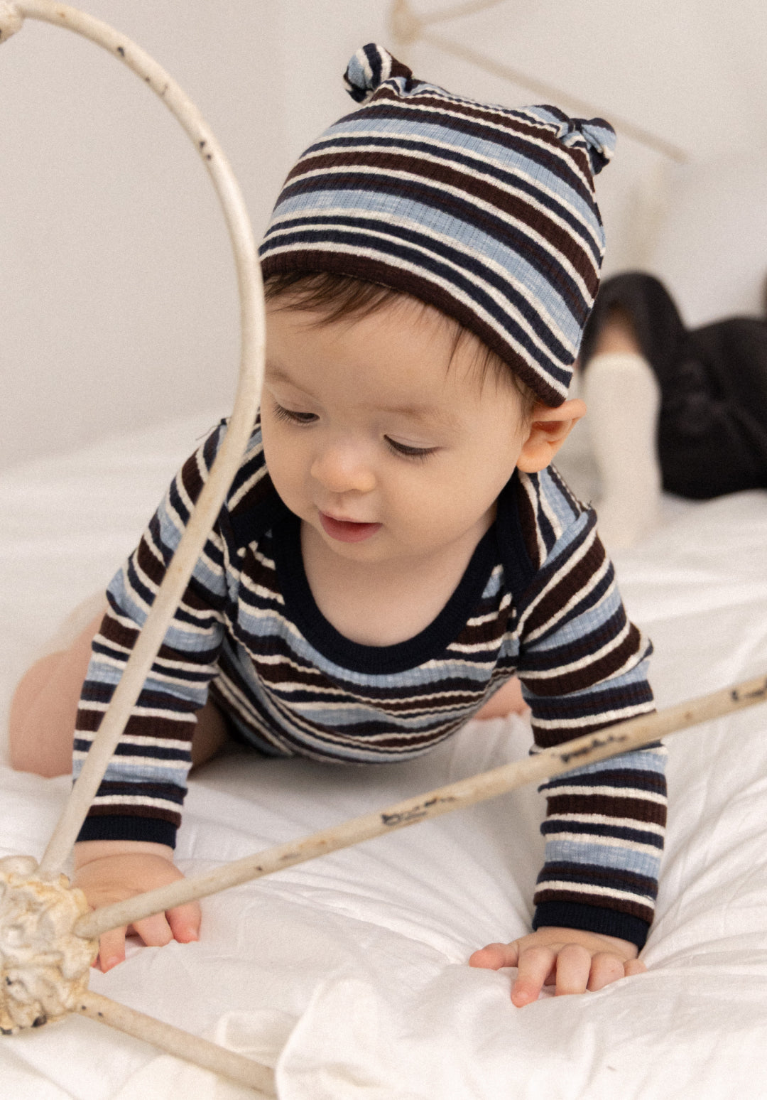 Forest ST Baby Suit Set - Midnight Blue  [Doucement] (25AW)【2025年10月下旬以降お届け予定】