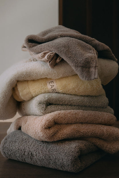 Plant Dyed Organic Towel - Face [EARTH THE ARCHIVE]