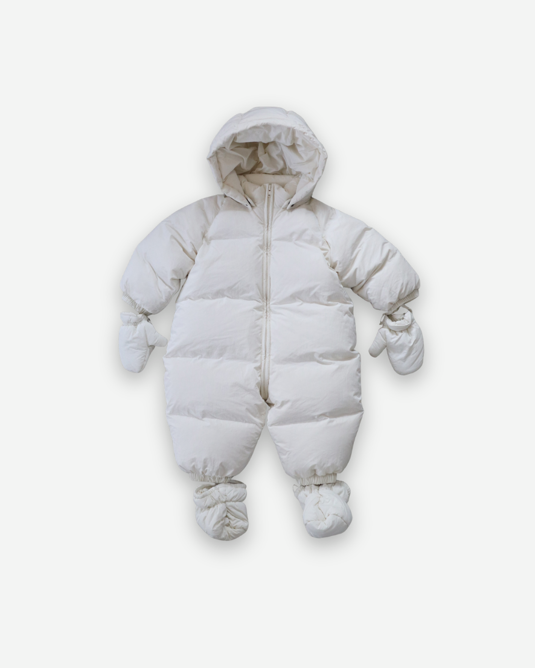 Padded jumpsuit - Cream [EARTH THE ARCHIVE] (26AW)