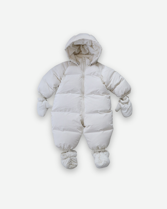 Padded jumpsuit - Cream [EARTH THE ARCHIVE] (26AW)