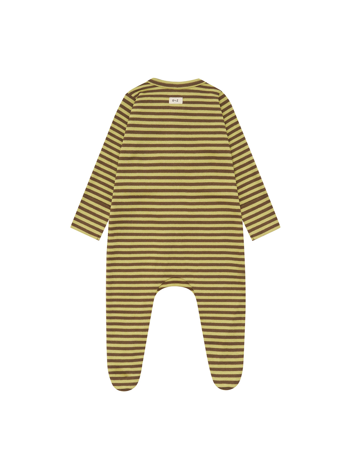 Chicory Stripes Zip Sleepsuit [Organic Zoo](26AW)drop1