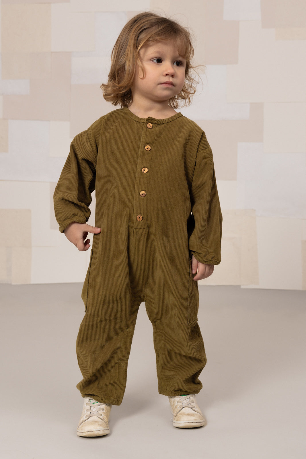 【予約販売】 BIG PAPI JUMPSUIT - GREEN NUTRIA [STUDIO BOHEME] (25AW) 【2025年9月中旬以降入荷予定】