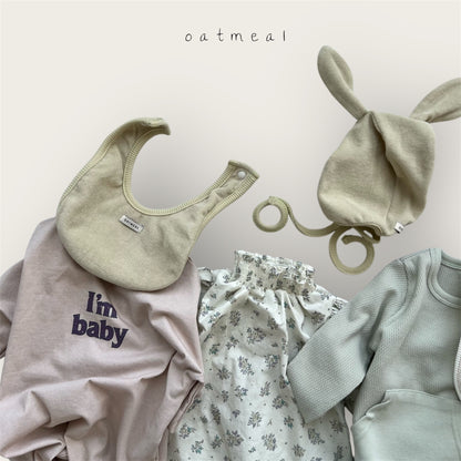 【予約商品】bebe-smoke bloomer set [Oatmeal] (26SS)【2026年3月中旬以降順次発送】