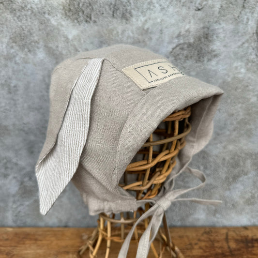 [ASH generation] rabbit bonnet (straight) / neutral