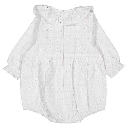 Romper DUPLEIX ceremony english embroidery [Maison Marelle](25SS DROP2)
