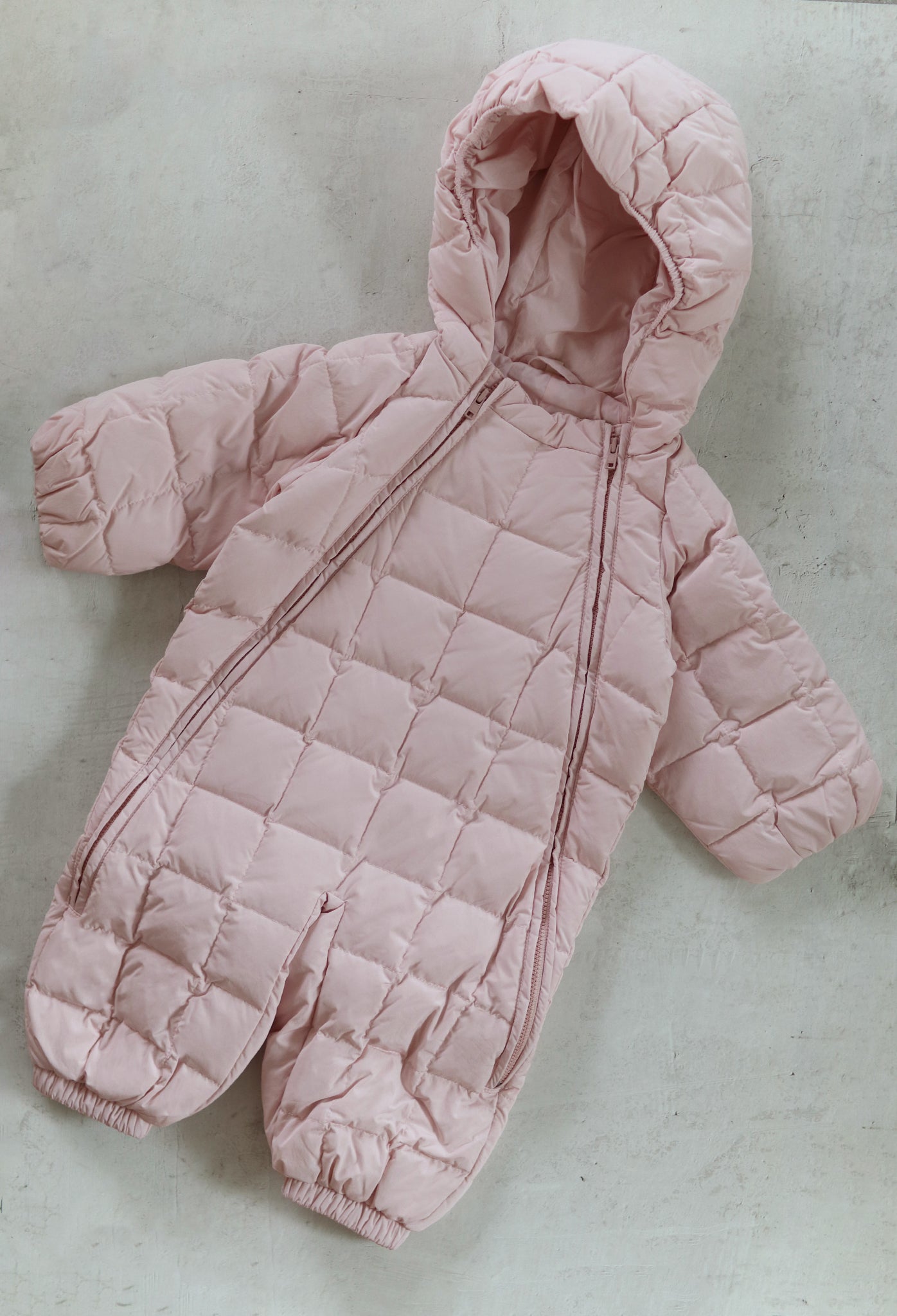 Lightweight padded jumpsuit - Pink [EARTH THE ARCHIVE] (26AW)