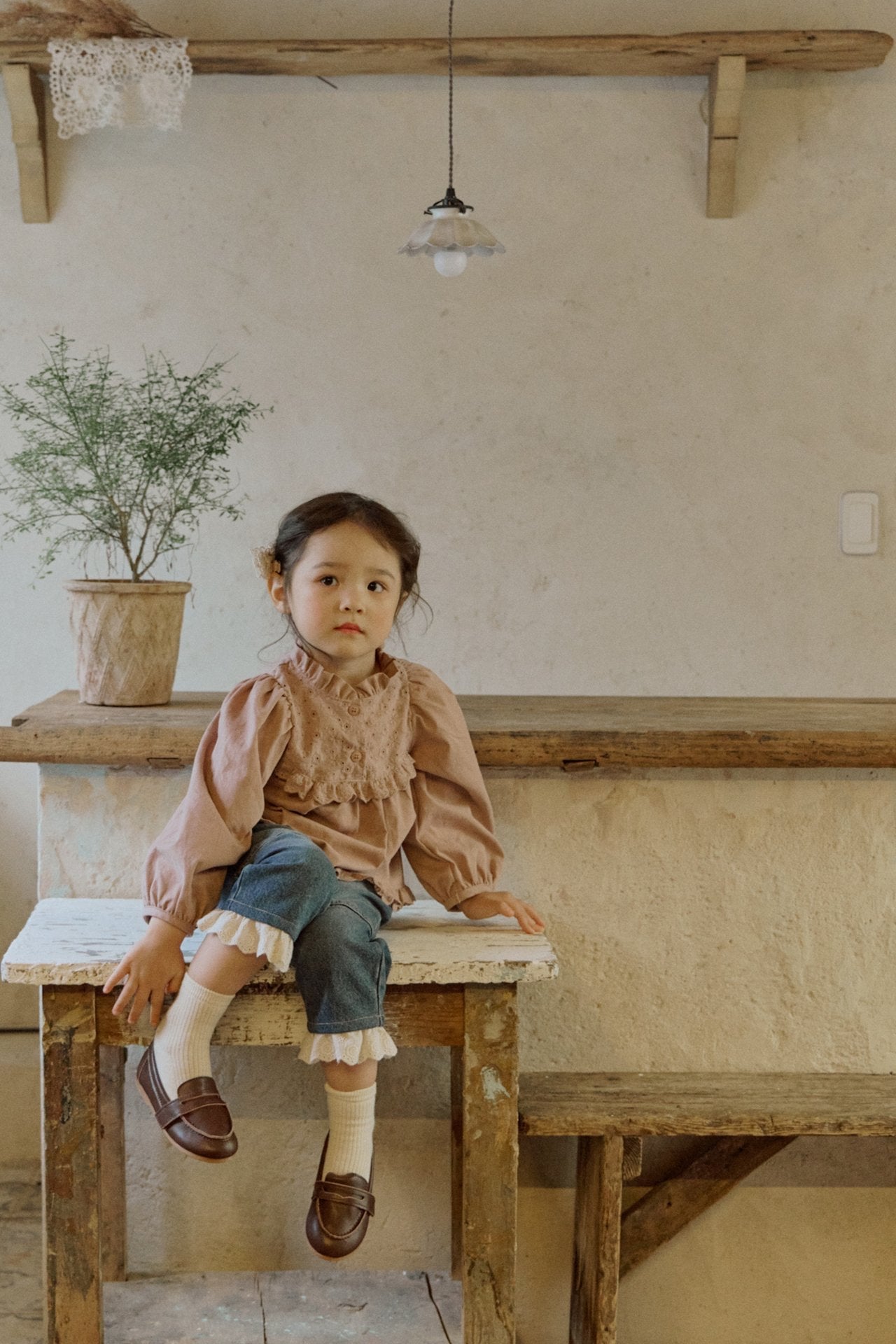 [Puella FLO] rumi denim pants