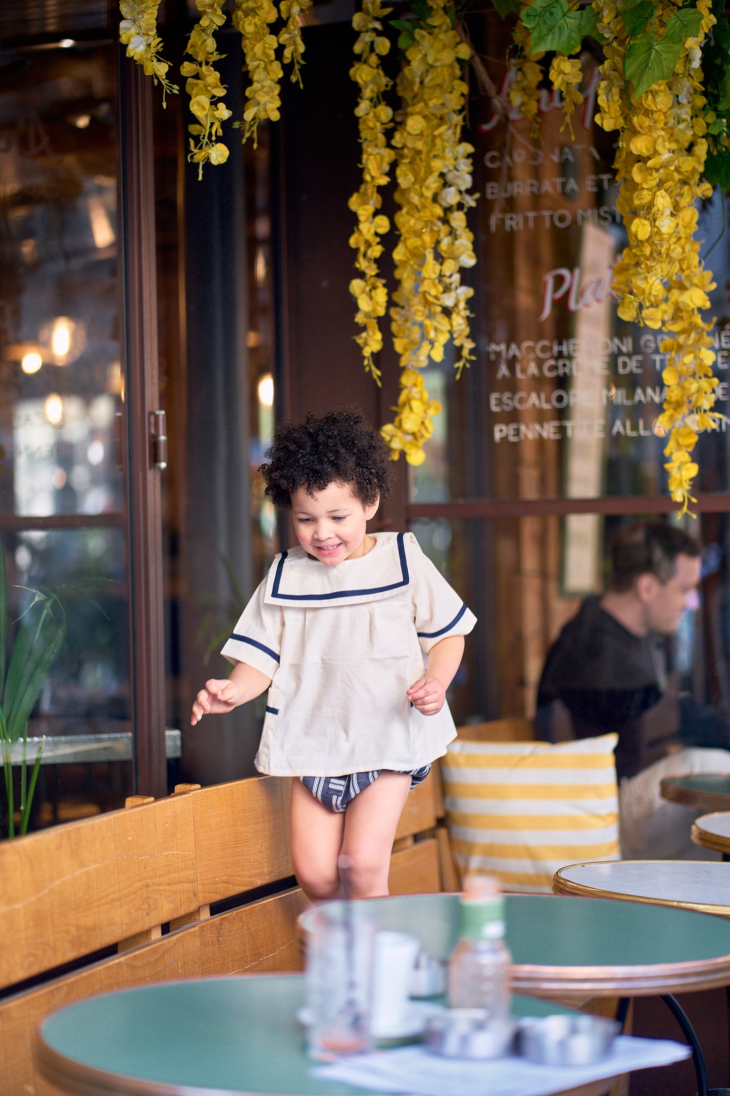 Bloomer CHAILLOT - navy stripes [Maison Marelle] (26SS)