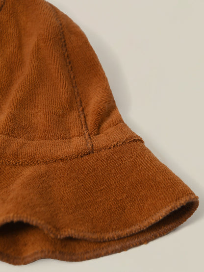 TERRACOTTA TERRY SUN HAT [organic zoo]