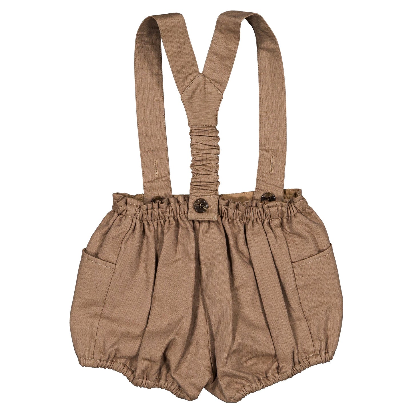 Bloomer straps TERNES - brown [Maison Marelle](25SS DROP2)
