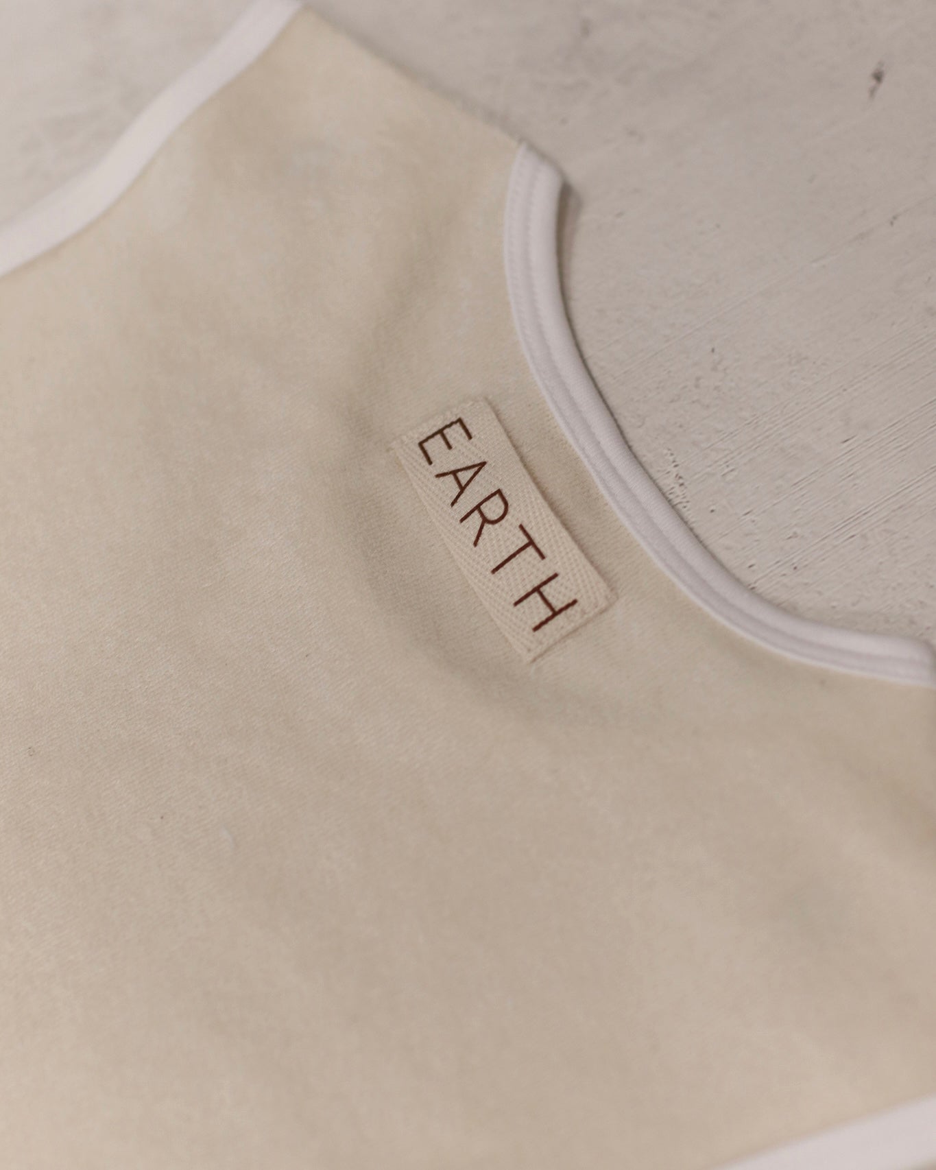 Sleeping vest - Ecru Cream [EARTH THE ARCHIVE] (26AW)