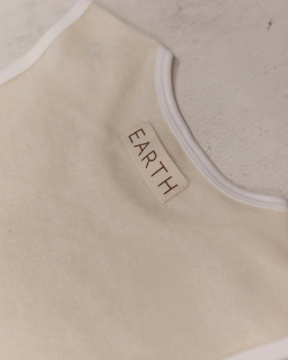 Sleeping vest - Ecru Cream [EARTH THE ARCHIVE] (26AW)