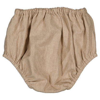 Bloomer CHAILLOT - beige fine stripes [Maison Marelle](25SS DROP2)