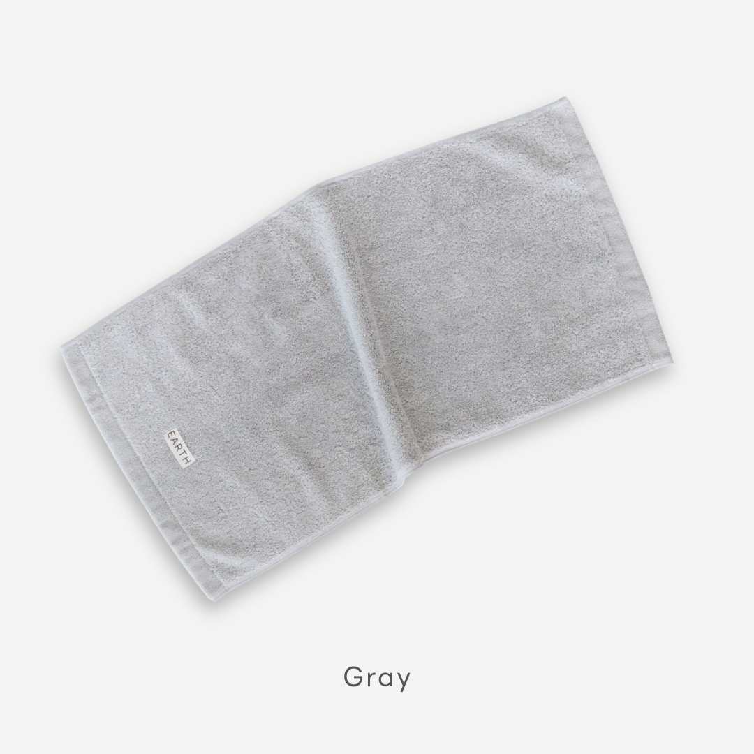 Plant Dyed Organic Towel - Face [EARTH THE ARCHIVE]