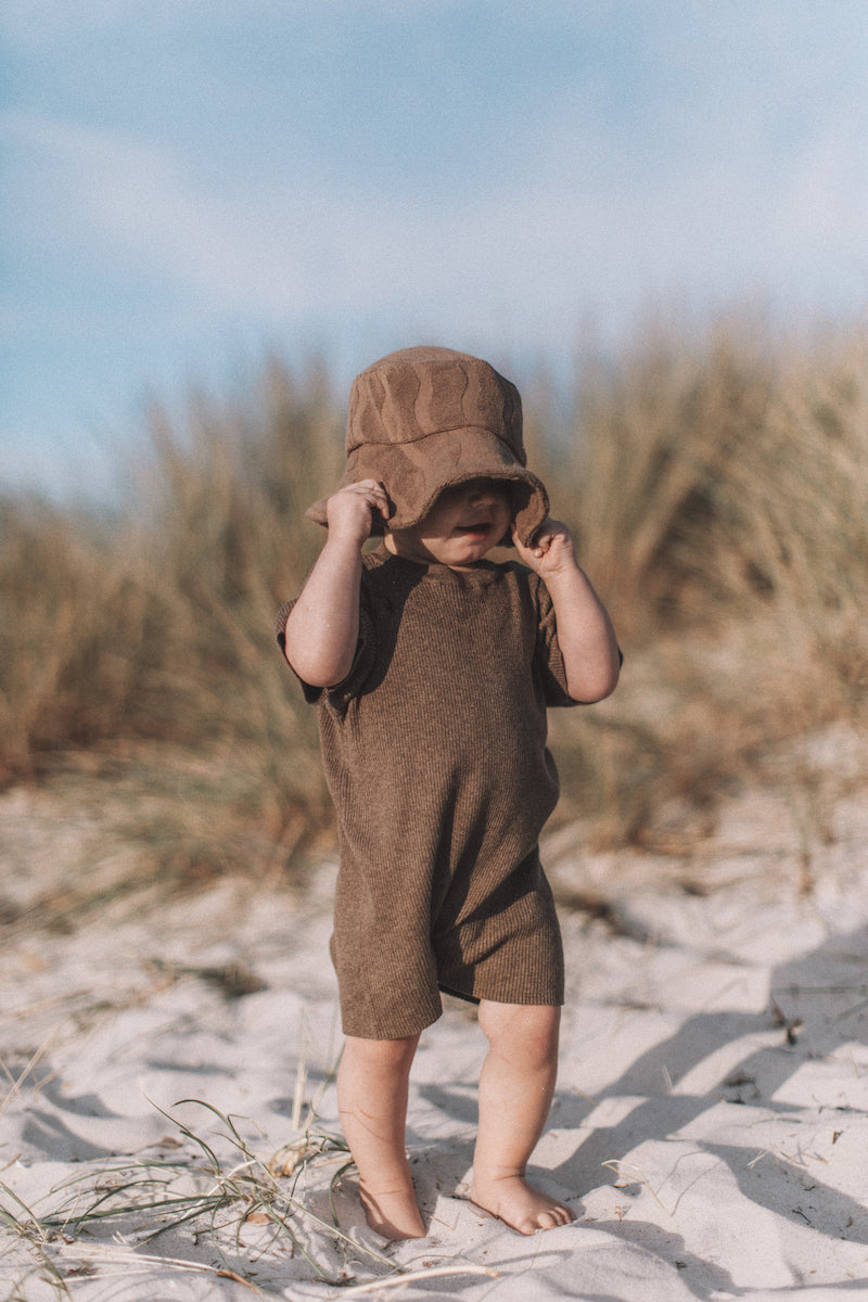 [GROWN] Terry Bucket Hat / Mud