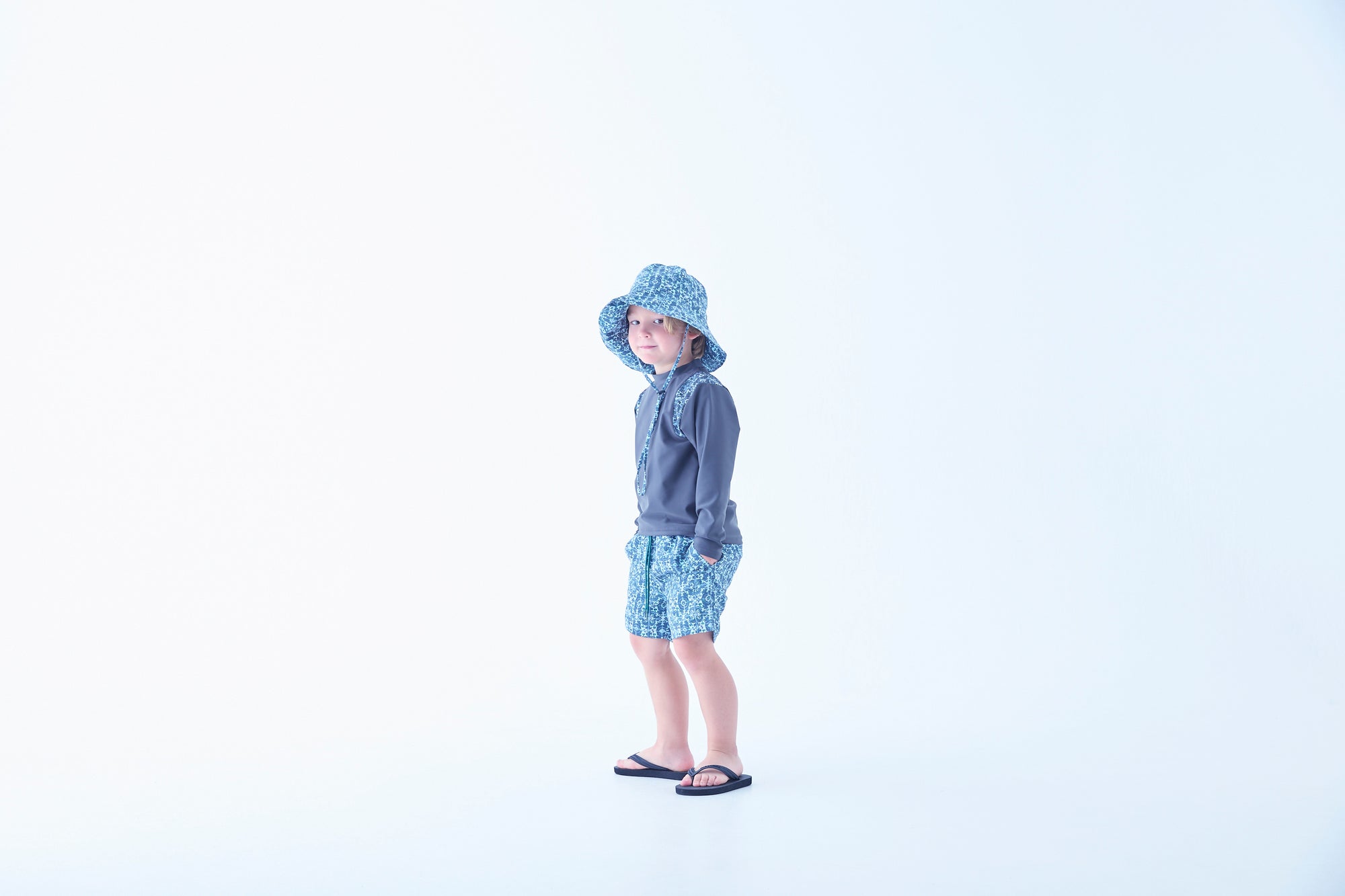 Plain Rush Guard UNISEX [eLfinFolk] (26SS)