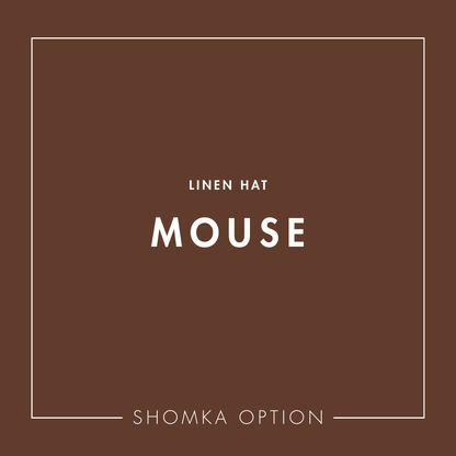 【SHÓMKA】option / type (linen hat)