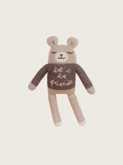 TEDDY SOFT TOY - FRIENDS [organic zoo × main sauvage]