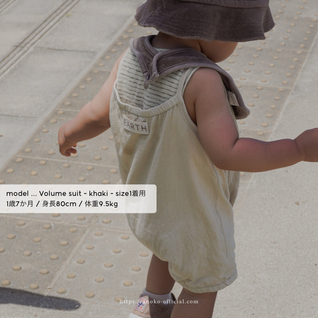 【26年11月オーダー会】 Volume Suit [EARTH THE ARCHIVE] (全5色) 【2026年3月上旬以降お届け予定】