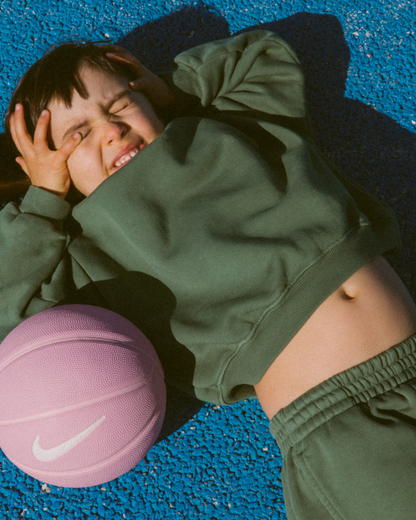 Organic French terry top - Brown [EARTH THE ARCHIVE] (26AW)