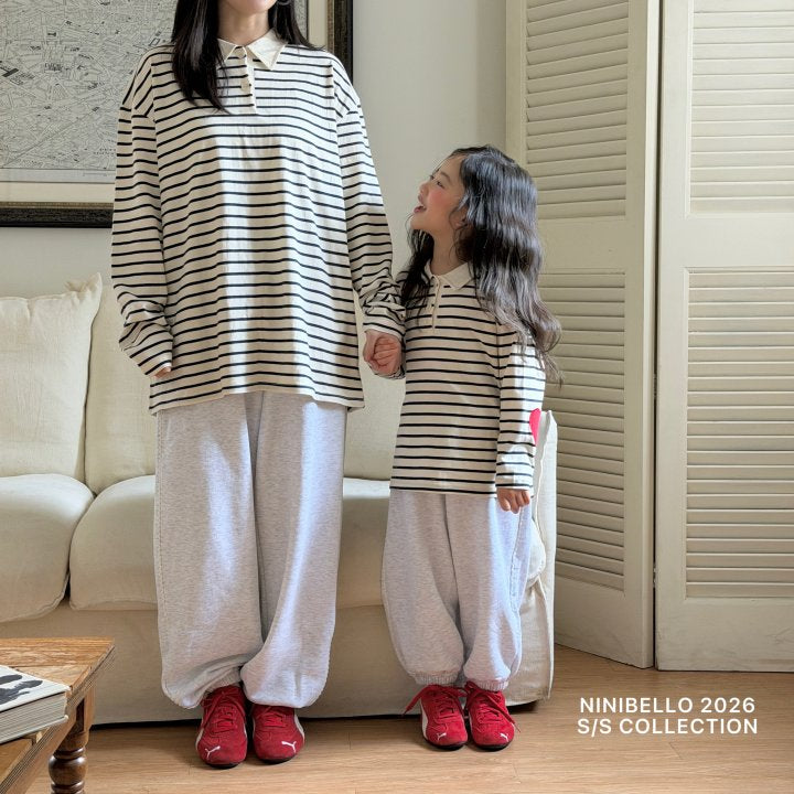 【予約販売】Milk Lace Jogger Pants (Adult) [NINIBELLO] (26SS)【2026年2月下旬以降順次発送】