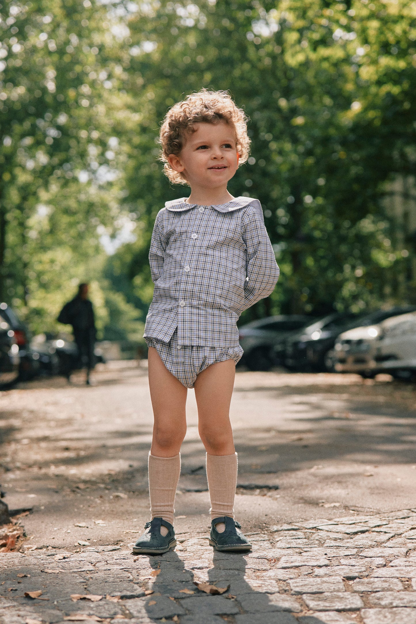 Shirt MONCEAU blue check
