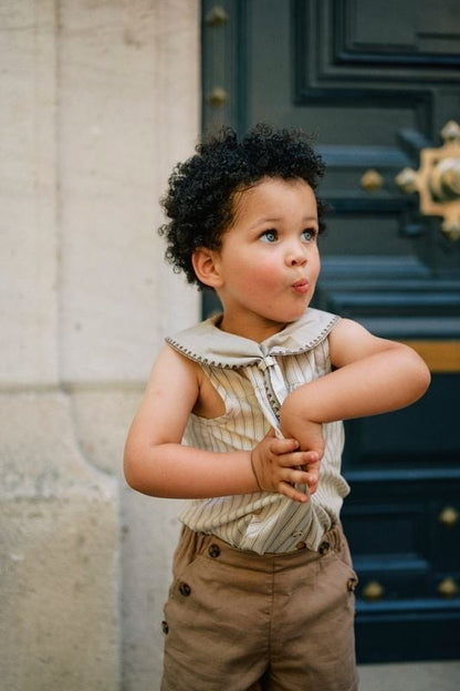 Short SUFFREN- brown [Maison Marelle](25SS DROP2)
