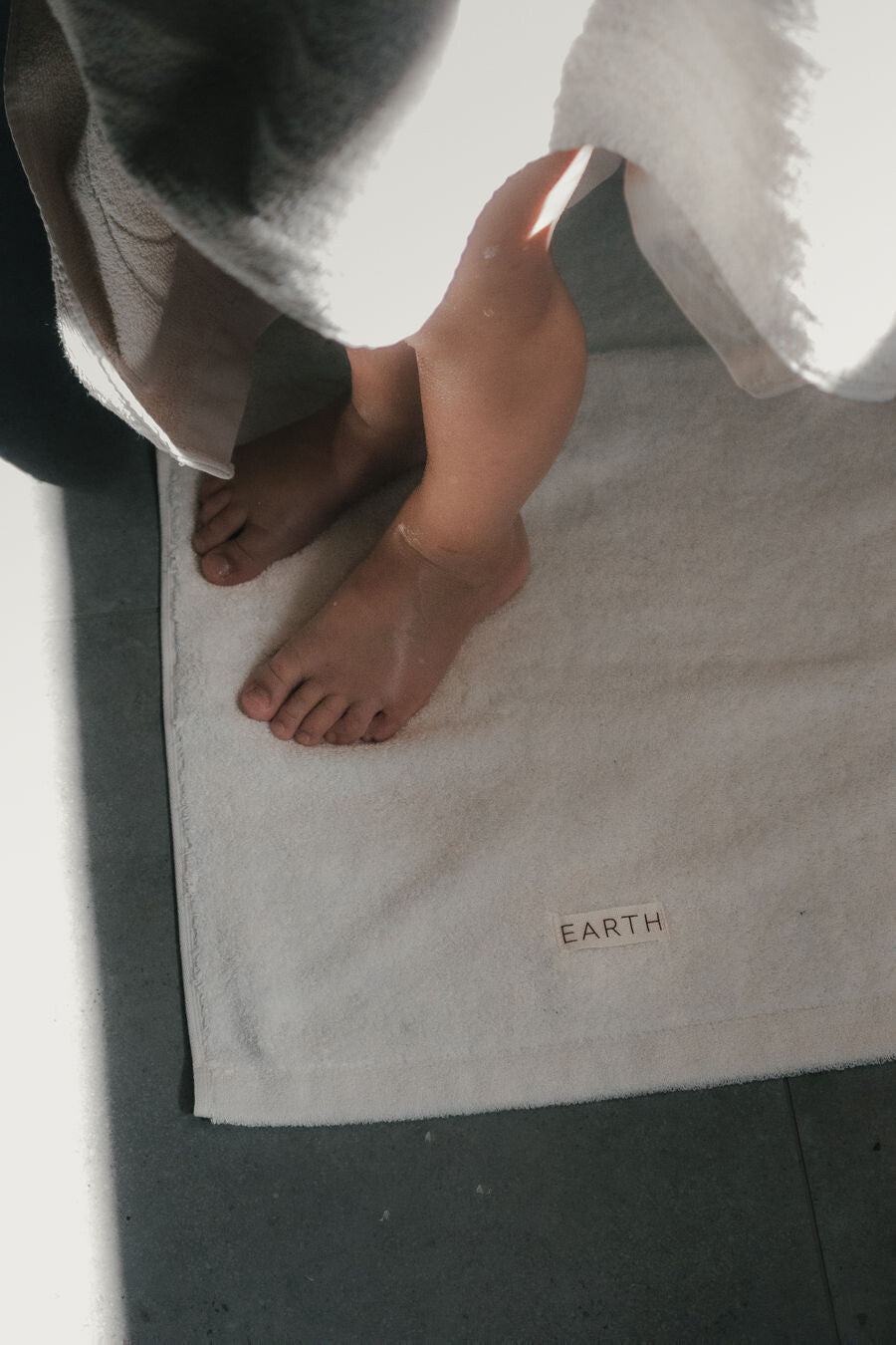 Plant Dyed Organic Towel - Face [EARTH THE ARCHIVE]