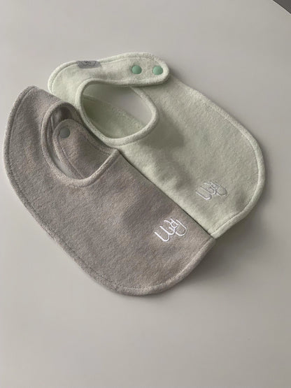 Cloud Terry Bibs [wouldU]