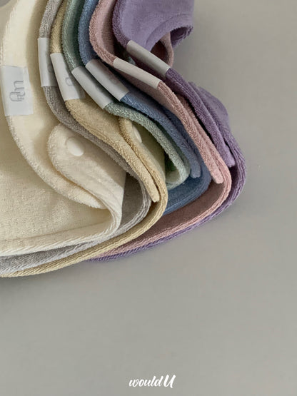 【オーダー会】cloud terry bibs [wouldU]【2025年11月下旬以降順次お届け予定】