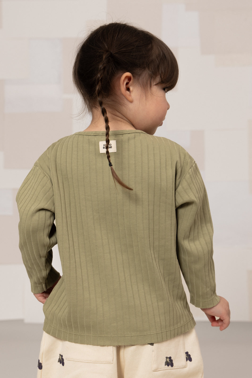 ORSO T-SHIRT - GREEN ALOE [STUDIO BOHEME] (25AW)