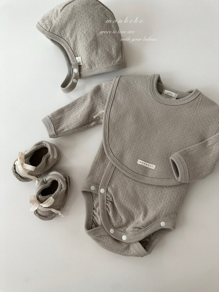 【予約商品】Noah Newborn Shoes [monbebe] (26SS)【2026年3月中旬以降順次発送】