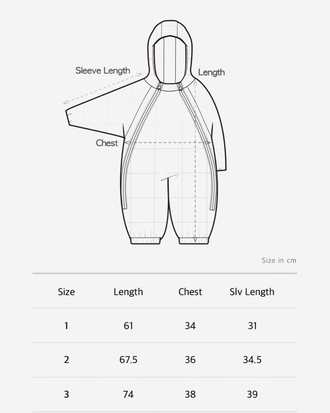 Lightweight padded jumpsuit - Light Olive [EARTH THE ARCHIVE] (26AW)