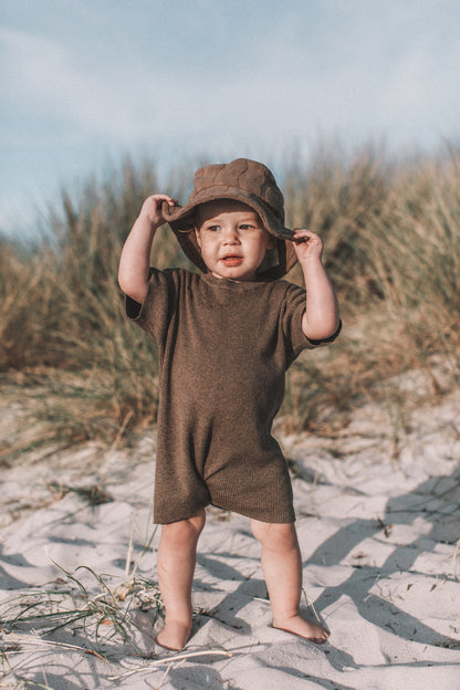 [GROWN] Terry Bucket Hat / Mud