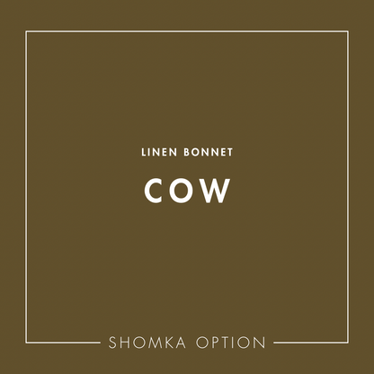 【SHÓMKA】option / type (linen bonnet)